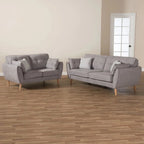 Baxton Straight Line Sofa Set
