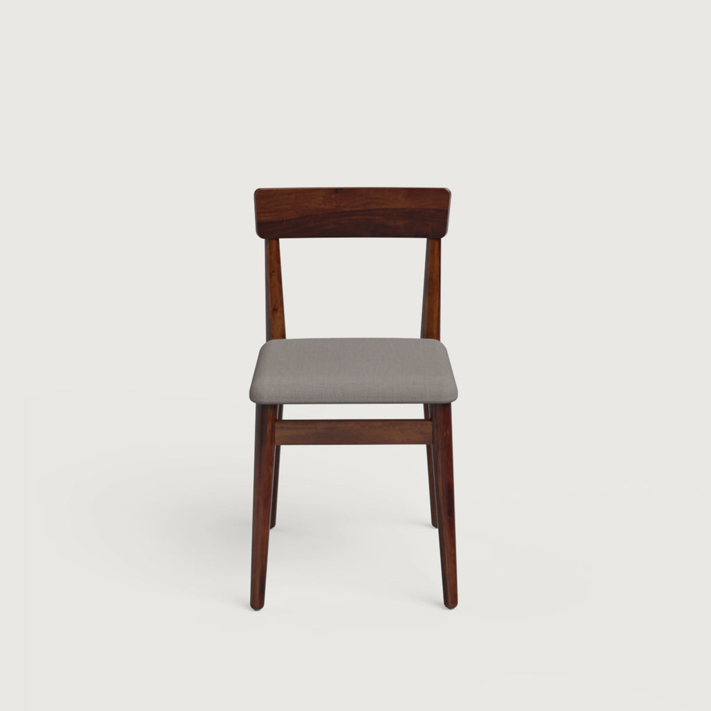 Middleton Chairs - Set of Two Chairs in Teak Stained Sheesham