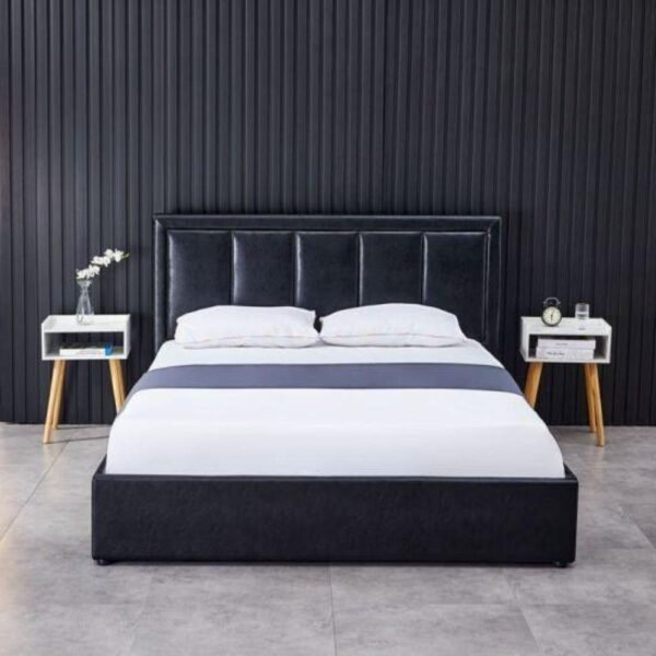Amazon Upholstered Bed Without Storage In Leatherette