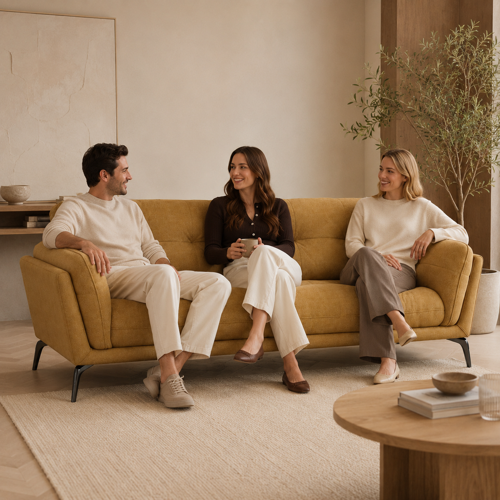 New Oslo 3 seater sofa lifestyle