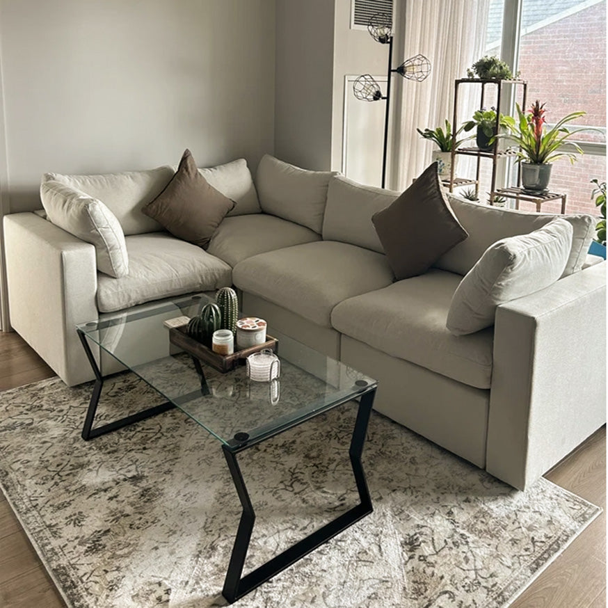 Node Sofa | 4 Seater Corner Sofa (8 x 5.5 feet)