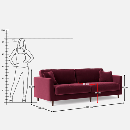 Nord 3 Seater Sofa - 80"