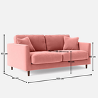 Nord Large 2.5 Seater Sofa - 72"