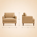Nova sofa — Nova 1 Seater