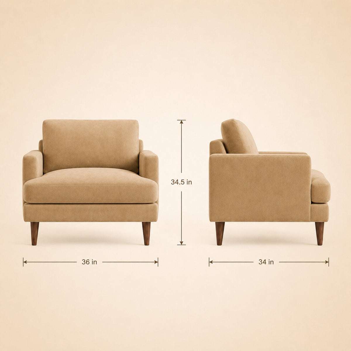 Nova sofa — Nova 1 Seater