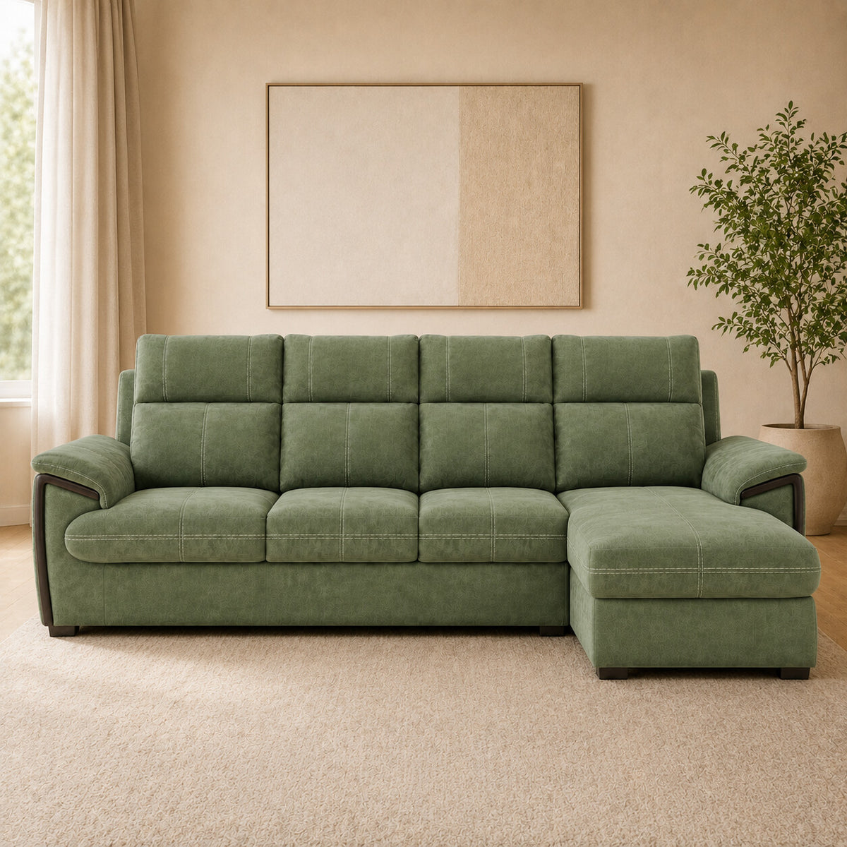 Olso sofa — 3-plus-L-Right