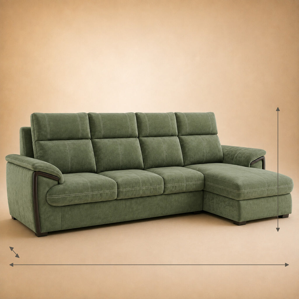 Olso sofa — 3-plus-L-Right
