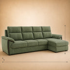 Olso sofa — 3-plus-L-Right