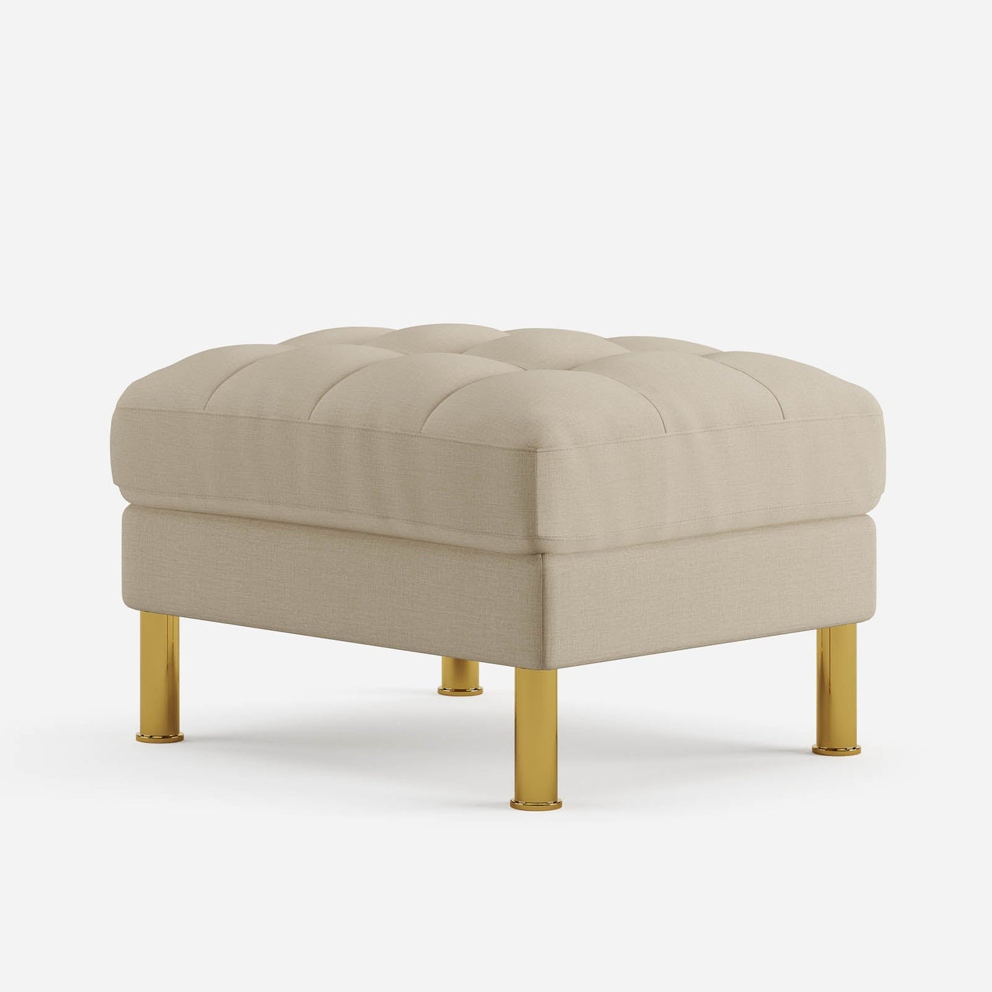 Palo Sofa Ottoman T  | 2.5 feet | Tufted
