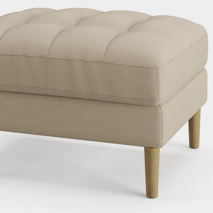 Palo Sofa Ottoman T  | 2.5 feet | Tufted