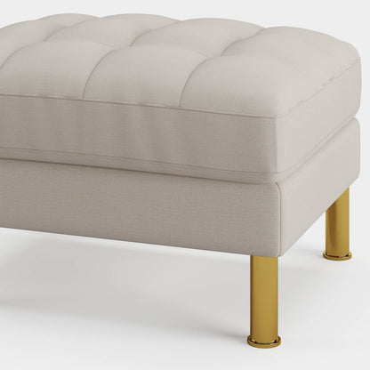 Palo Sofa Ottoman T  | 2.5 feet | Tufted
