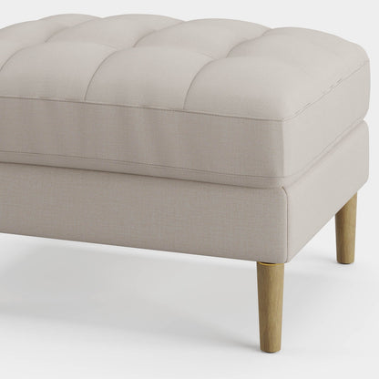 Palo Sofa Ottoman T  | 2.5 feet | Tufted