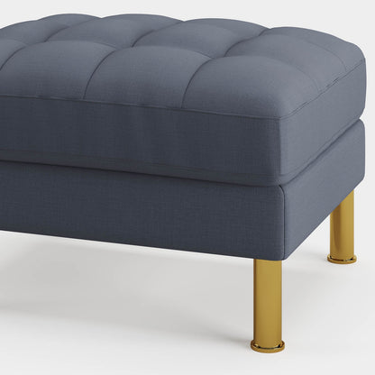 Palo Sofa Ottoman T  | 2.5 feet | Tufted
