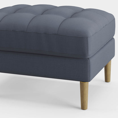 Palo Sofa Ottoman T  | 2.5 feet | Tufted
