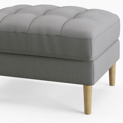 Palo Sofa Ottoman T  | 2.5 feet | Tufted