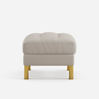 Palo Sofa Ottoman T  | 2.5 feet | Tufted