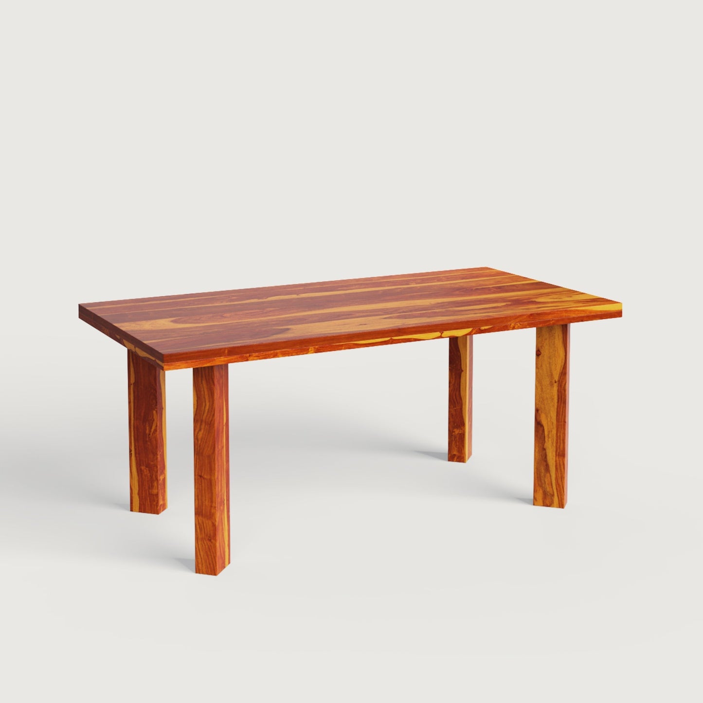 Owen Luxury Dining Table - 6 to 8 Seater Honey Sheesham
