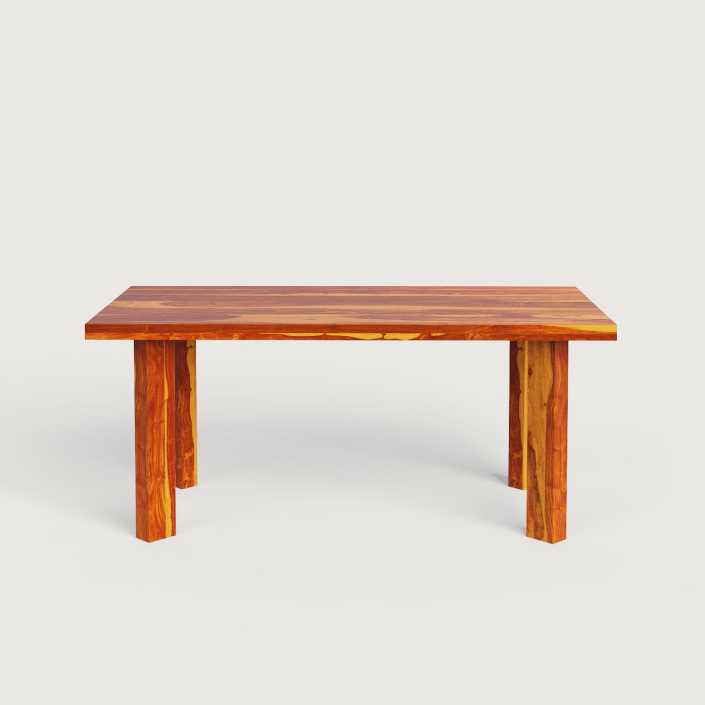 Owen Luxury Dining Table - 6 to 8 Seater Honey Sheesham