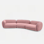 Santiago Curvy Sectional Sofa - 188"