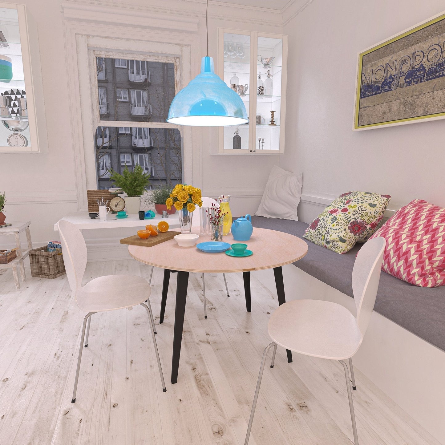 Round Table - White Oak