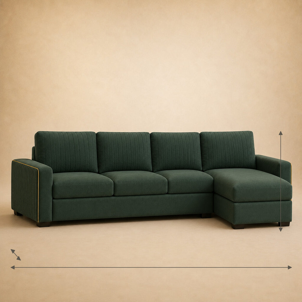 Panama sofa — 3-plus-L-Right