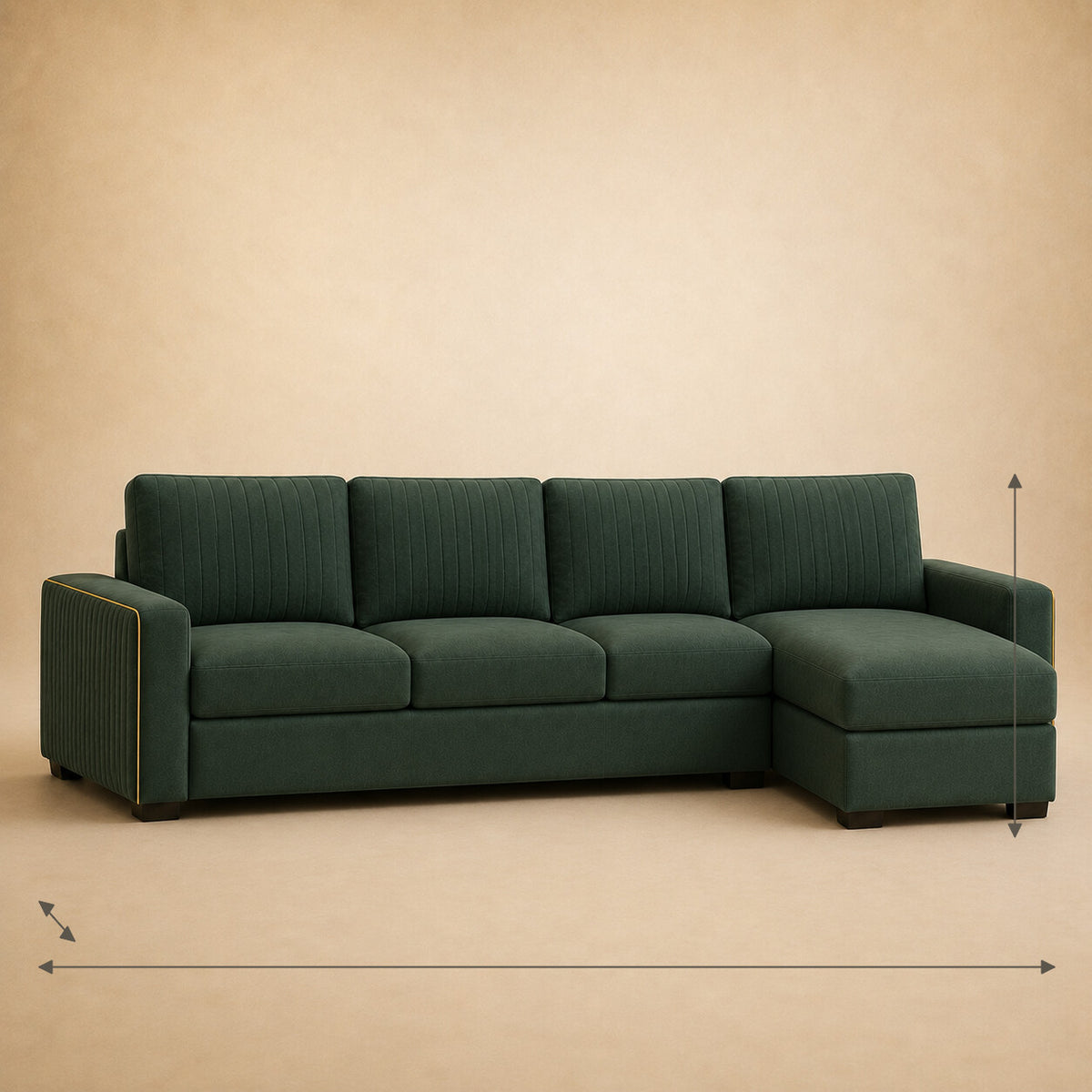 Panama sofa — 3-plus-L-Right