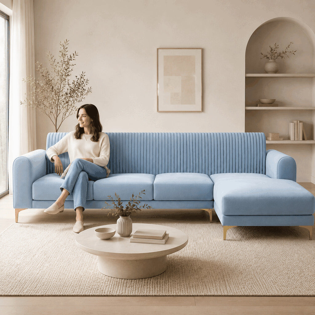 Paris sofa — 3-plus-L-Right