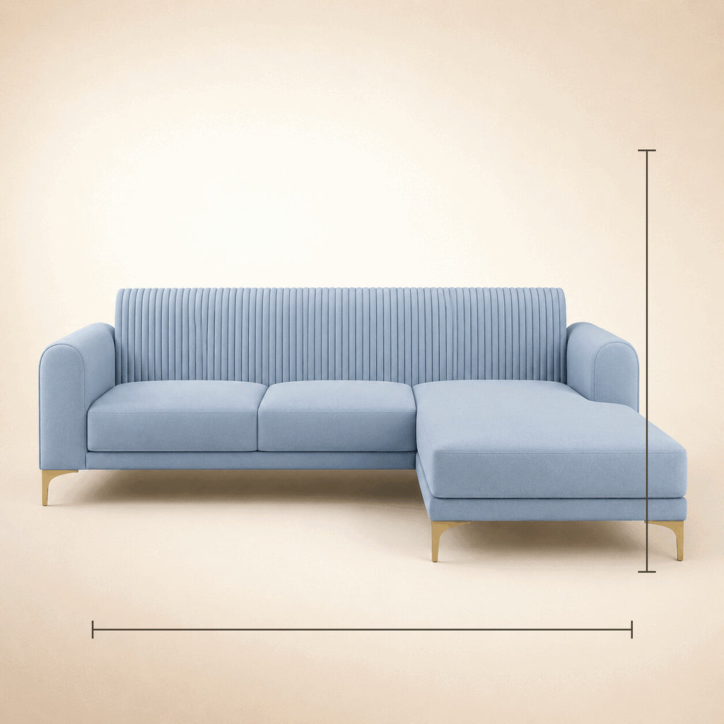 Paris sofa — 2-plus-L-Right