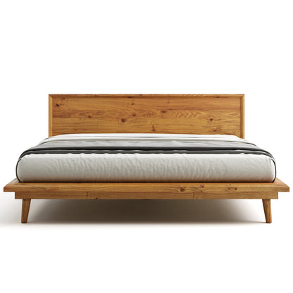 Bon Bed - Solid Teak/Walnut/Oak Wood (King)