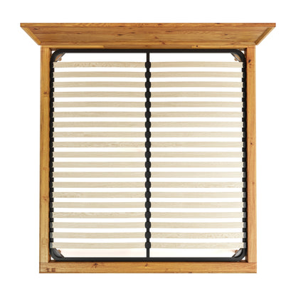 Bon Bed - Solid Teak/Walnut/Oak Wood (King)