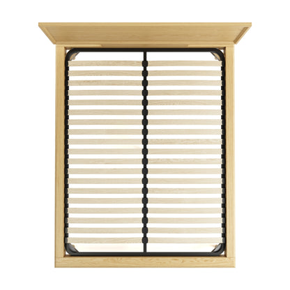 Bon Bed - Solid Teak/Walnut/Oak Wood (Queen)