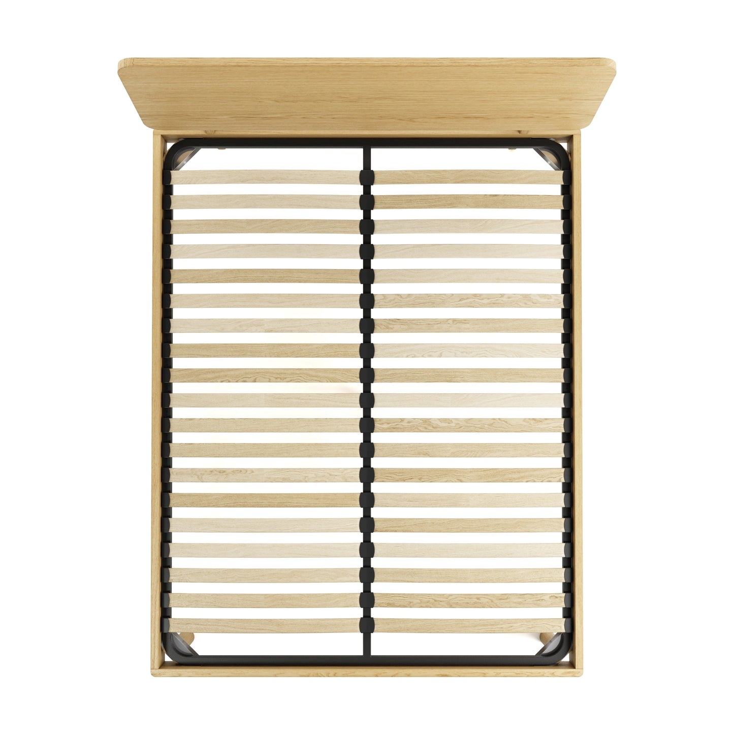 Mowa Bed - Solid Teak/Walnut/Oak Wood (Queen)