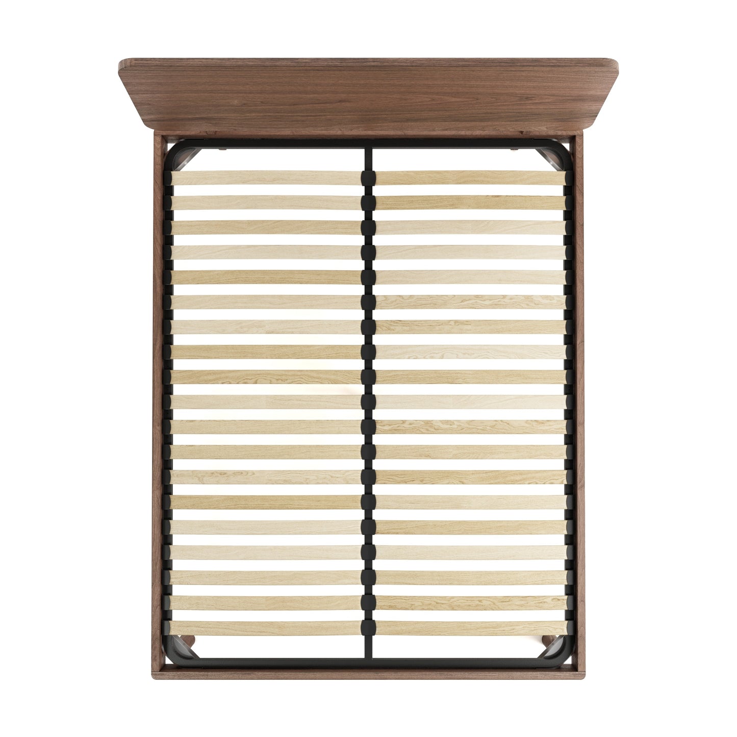 Mowa Bed - Solid Teak/Walnut/Oak Wood (Queen)