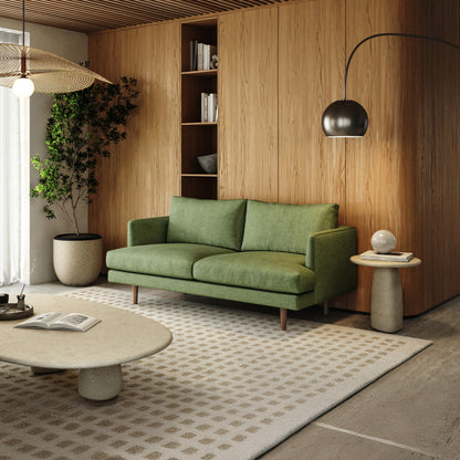 Anne Sofa | 2 Seater | Polyfill Cushion (5.6 feet) | Removable Fabric