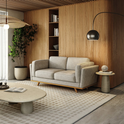 Lumo Sofa | 2 Seater | Polyfill Cushions (5.5 feet)