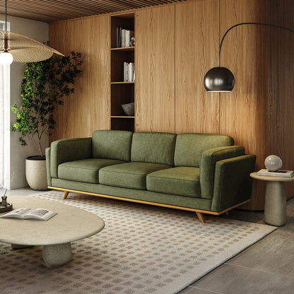 Lumo Sofa | 3 Seater | Down-feather Back Cushions (7.5 feet)