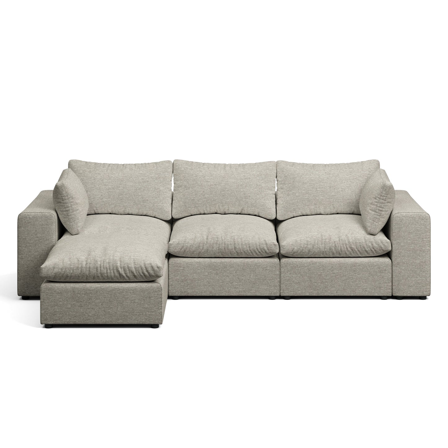 Node 2.0 Sofa | 3 Seater Sofa (9 feet) with Ottoman