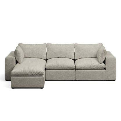 Node 2.0 Sofa | 3 Seater Sofa (9 feet) with Ottoman