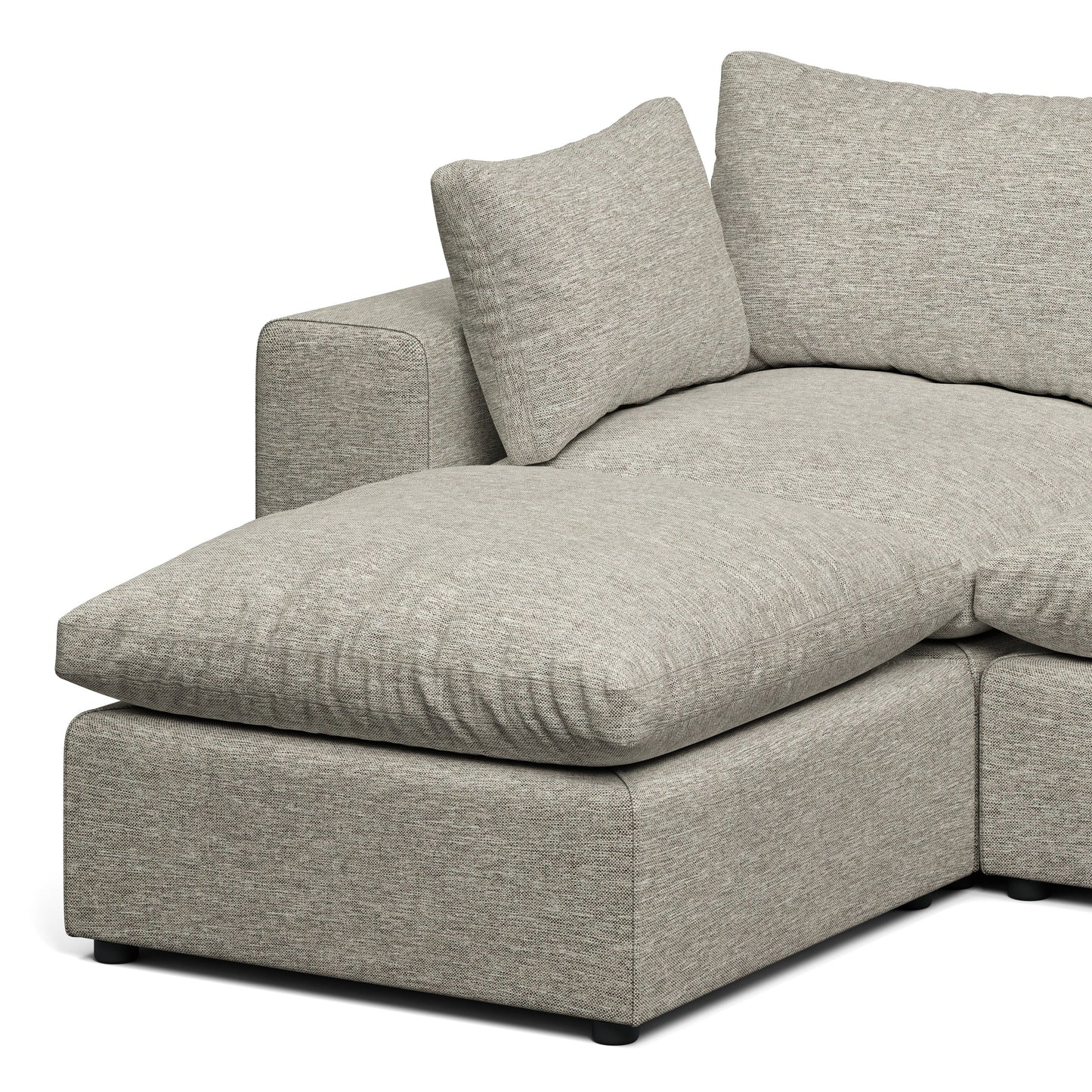 Node 2.0 Sofa | 3 Seater Sofa (9 feet) with Ottoman