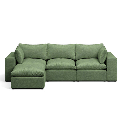 Node 2.0 Sofa | 3 Seater Sofa (9 feet) with Ottoman