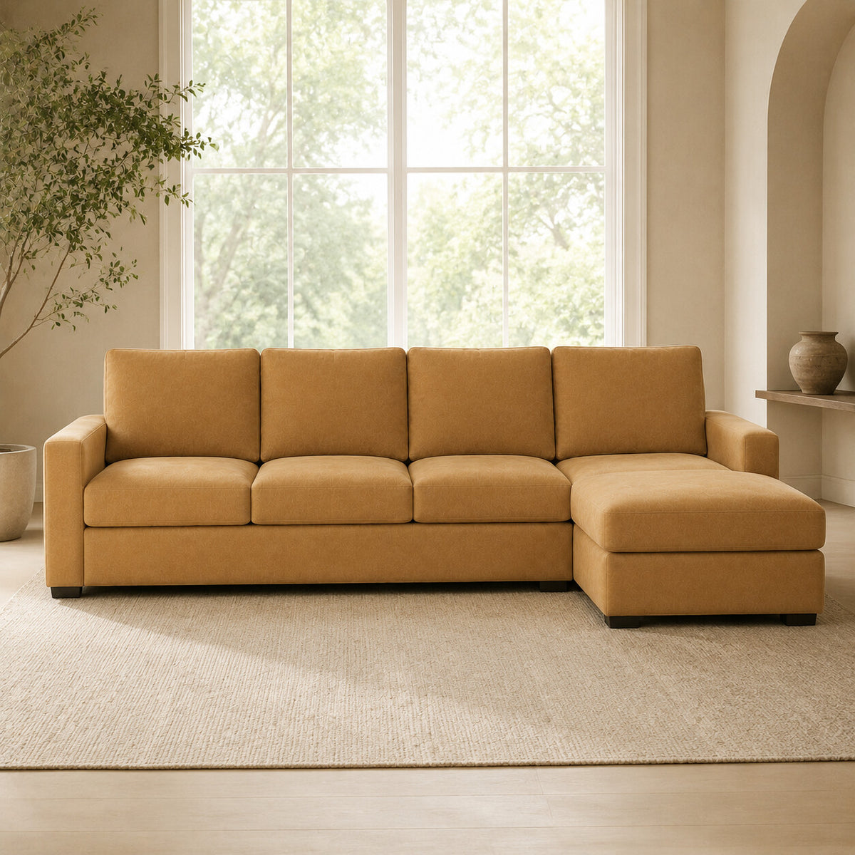 Perth sofa — 3-plus-L-Right