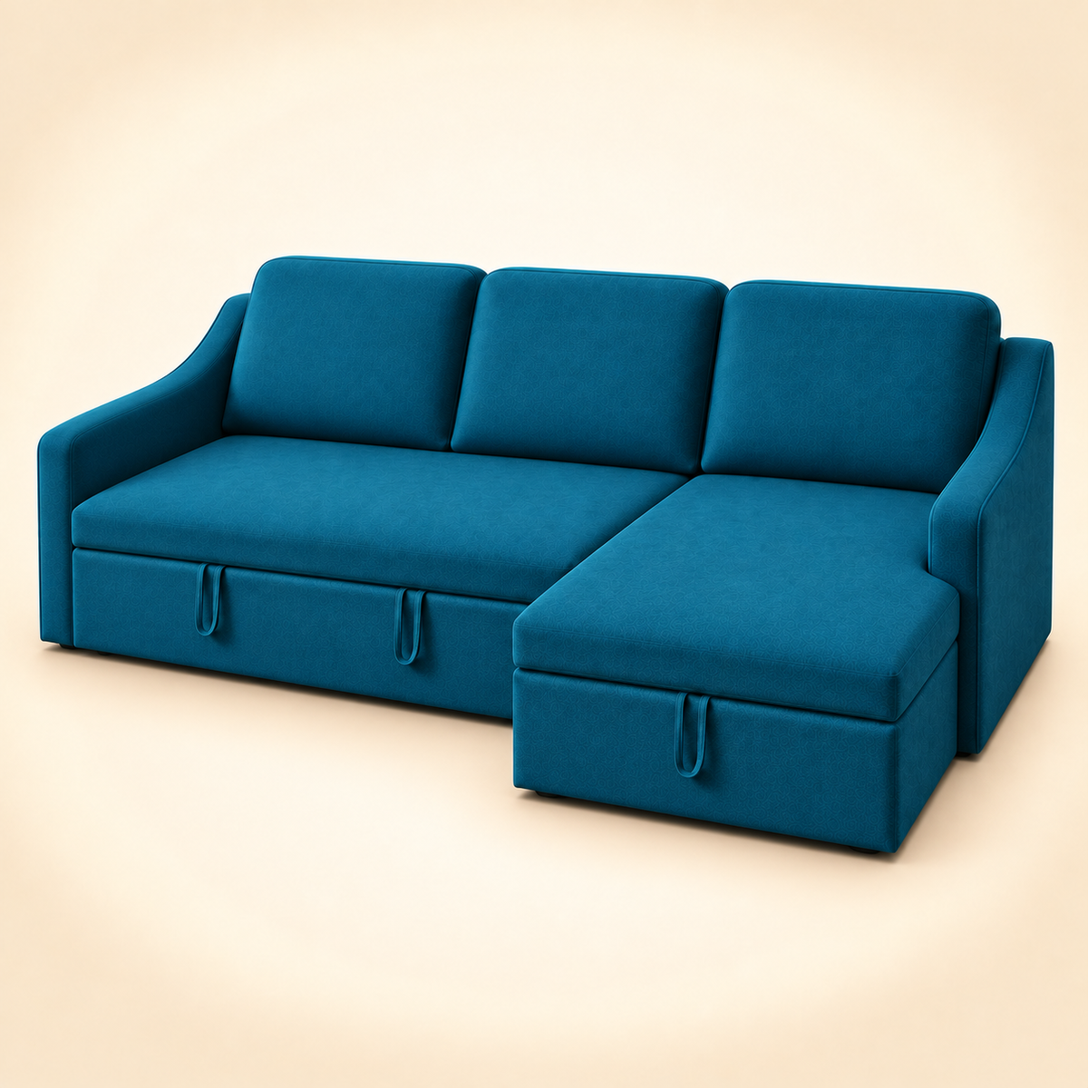 Plum Sofa Bed — 2+L