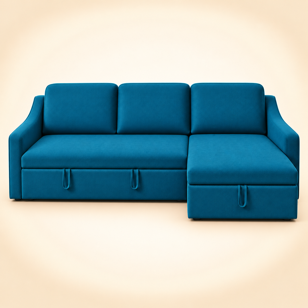 Plum Sofa Bed — 2+L