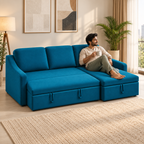Plum Sofa Bed — 2+L