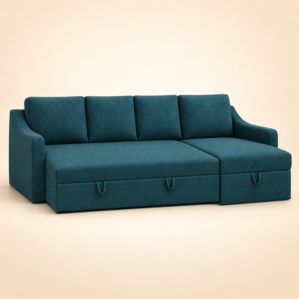 Plum Sofa Bed — 3+L