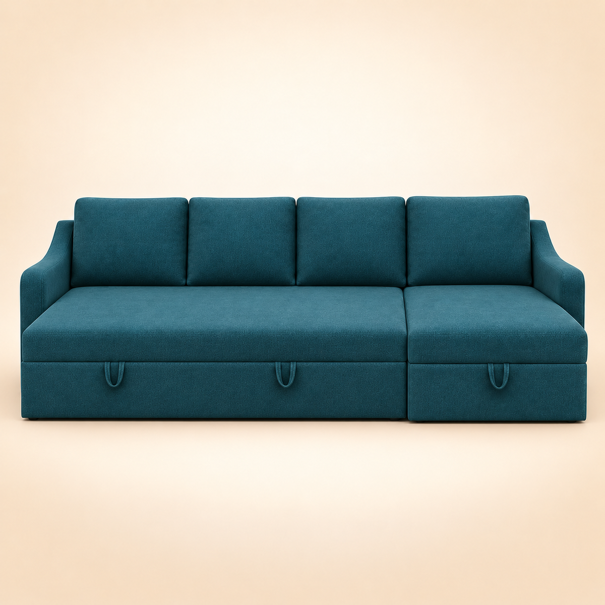 Plum Sofa Bed — 3+L