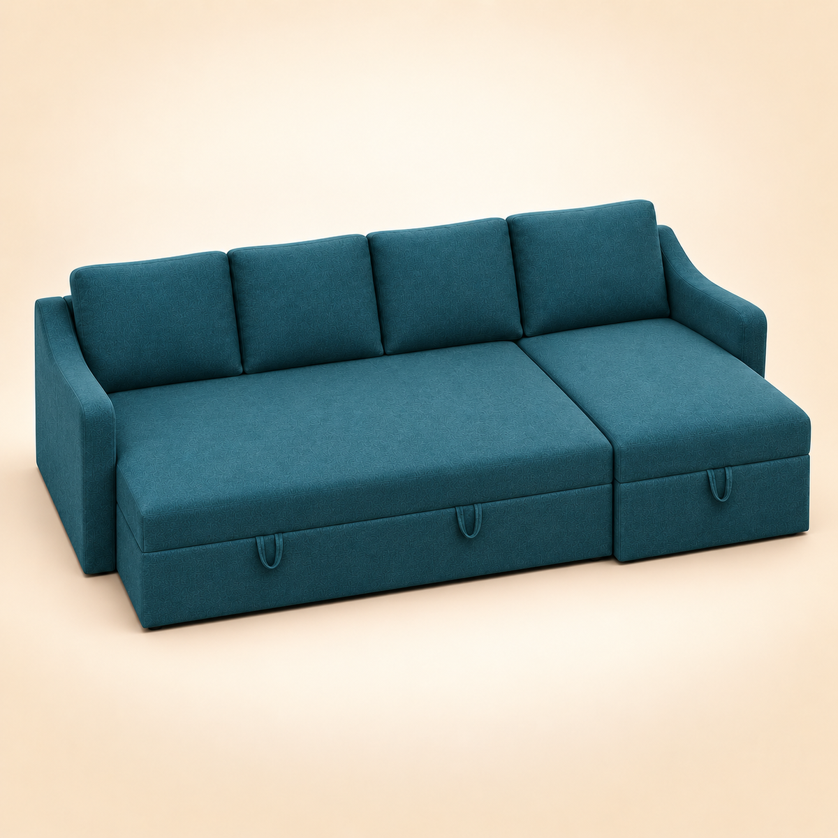 Plum Sofa Bed — 3+L