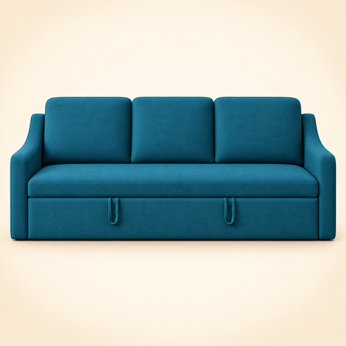 Plum Sofa Bed — 3 Seater