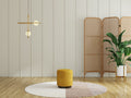 Curved Manhattan Pouf for Dresser | Pouf
