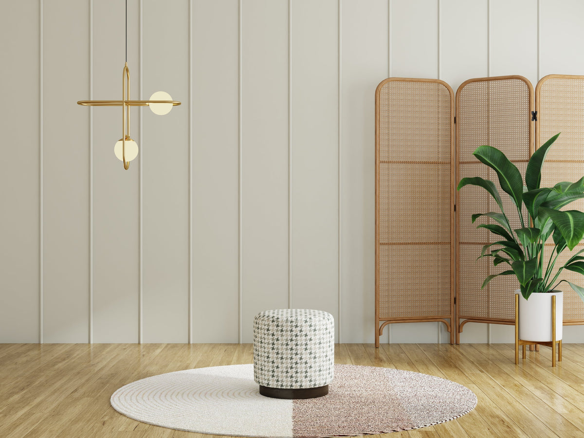 Curved Manhattan Pouf | Pouf